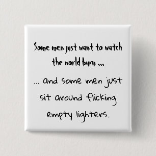 Some men just want square button