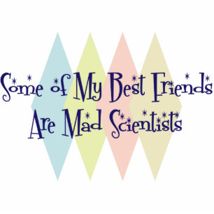 Some of My Best Friends Are Mad Scientists Photo Sculpture Decoration