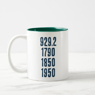 Some of my favourite numbers Two-Tone coffee mug