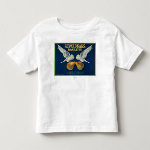 Some Pears Pear Crate LabelNapa, CA Toddler T-Shirt
