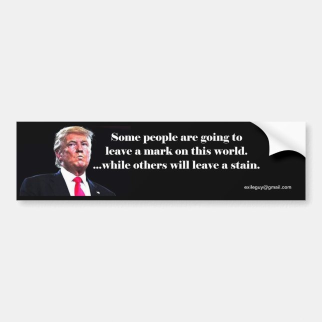 Some People Bumper Sticker (Front)