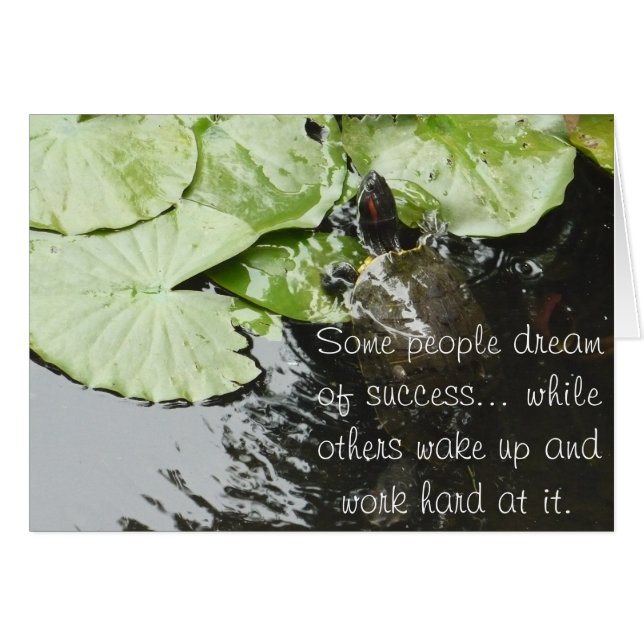 Some people dream of success... (Front Horizontal)