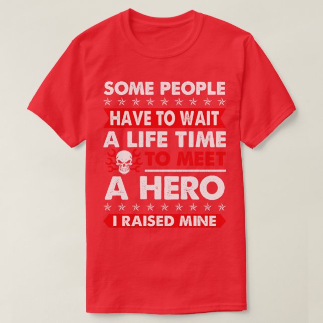 Some People Have To Wait A Life Time Mechanic Mech T-Shirt (Design Front)