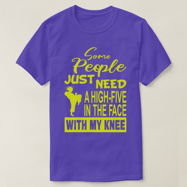 Some people need a high five T-Shirt (Design Front)