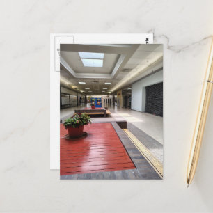 Some Plants in Liminal Space Nearly Abandoned Mall Postcard