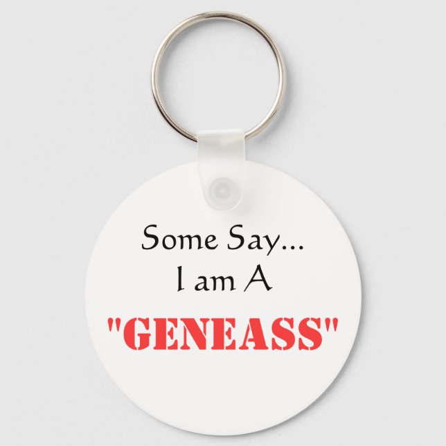 some say... key ring (Front)