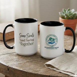 Some Souls Need Saving Together Rescue Logo Mug