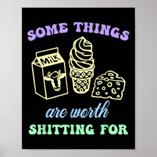 Some Things Are Worth Ting For Funny Apparel  Poster