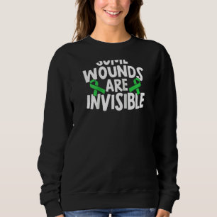 Some Wounds Are Invisible Mental Health Awareness Sweatshirt