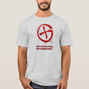 Somebody bleeds t-shirt