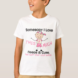 Somebody I Love - Breast Cancer (Boy) T-Shirt