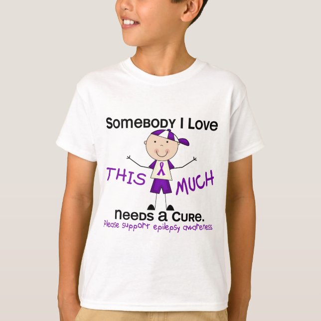 Somebody I Love - Epilepsy (Boy) T-Shirt (Front)