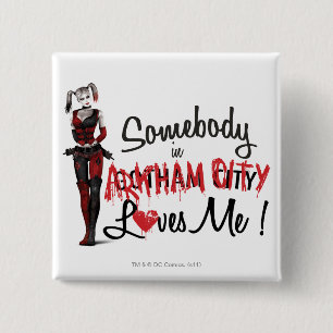 Somebody in AC Loves Me - Harley 15 Cm Square Badge