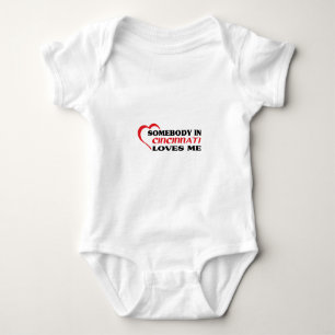 Somebody in Cincinnati loves me t shirt