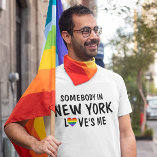 Somebody In New York Loves Me Shirt