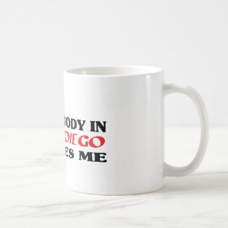 Somebody in San Diego loves me t shirt Coffee Mug