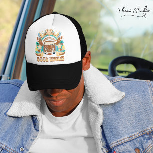 Somebodys Cool Uncle Vintage Car Retro 80s Vibe Trucker Hat