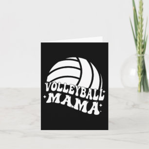 Somebody's Loud Mouth Volleyll Mama Mum Mothers Da Card
