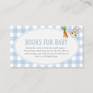 Somebunny Baby Shower Books for Baby Enclosure Card