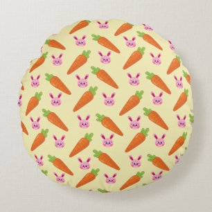 Somebunny Loves You Round Cushion