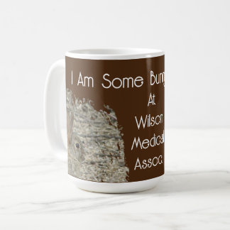 Somebunny Special Employee Team Brown Bunny Coffee Mug