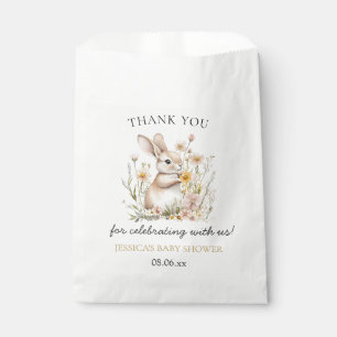 Somebunny Special Wildflowers Spring Baby Shower Favour Bags