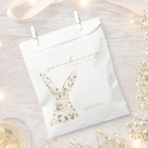 Somebunny Spring Easter Floral Baby Shower Favour Bags
