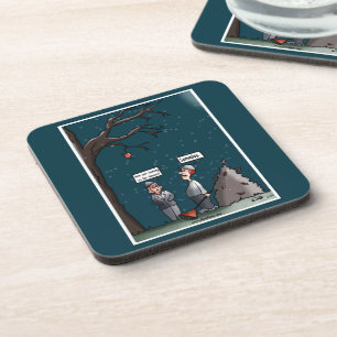 Someday Fall Leaves Coaster