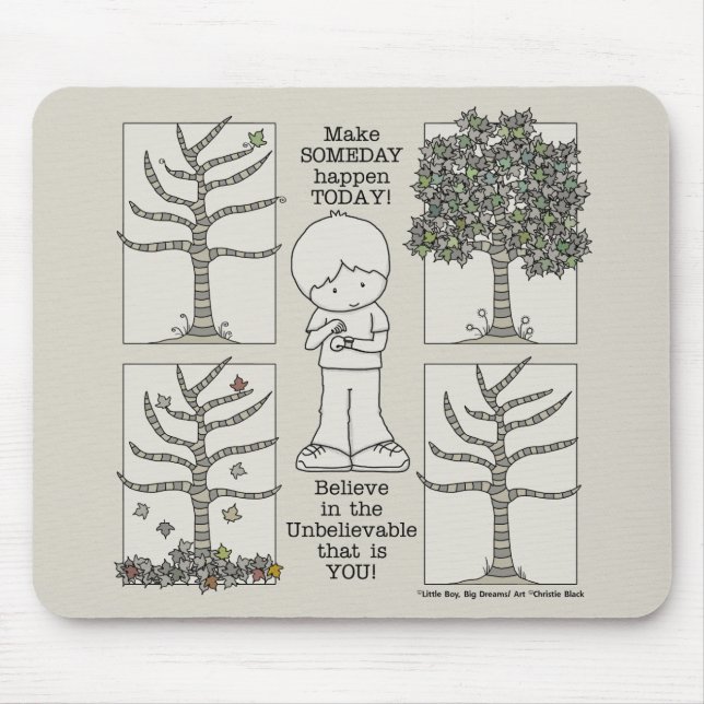 Someday Mouse Mat (Front)