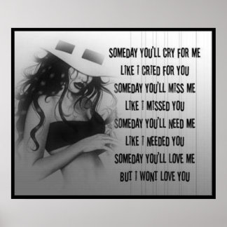 Someday Poster