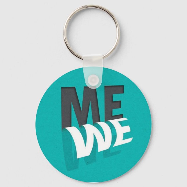 Someone Becoming Someone Just Someone From Me to S Key Ring (Front)