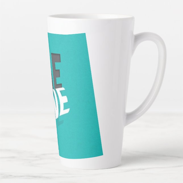 Someone Becoming Someone Just Someone From Me to S Latte Mug (Right)