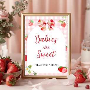 Someone Berry Sweet    Babies are Sweet Table Sign