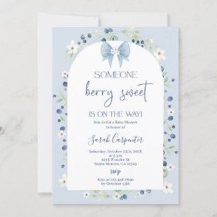 Someone Berry Sweet Baby Shower  Invitation