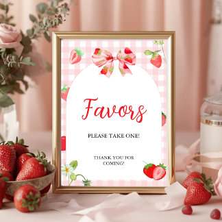 Someone Berry Sweet | Favours Table Sign