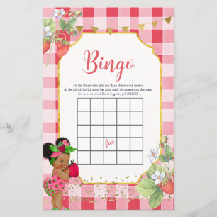 Someone Berry Sweet Strawberry Baby Bingo Games