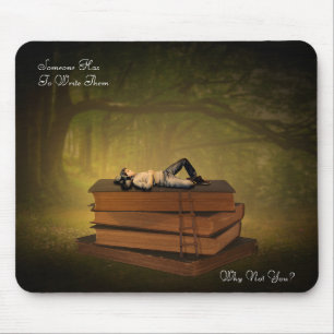 Someone Has to Write Them Mouse Mat