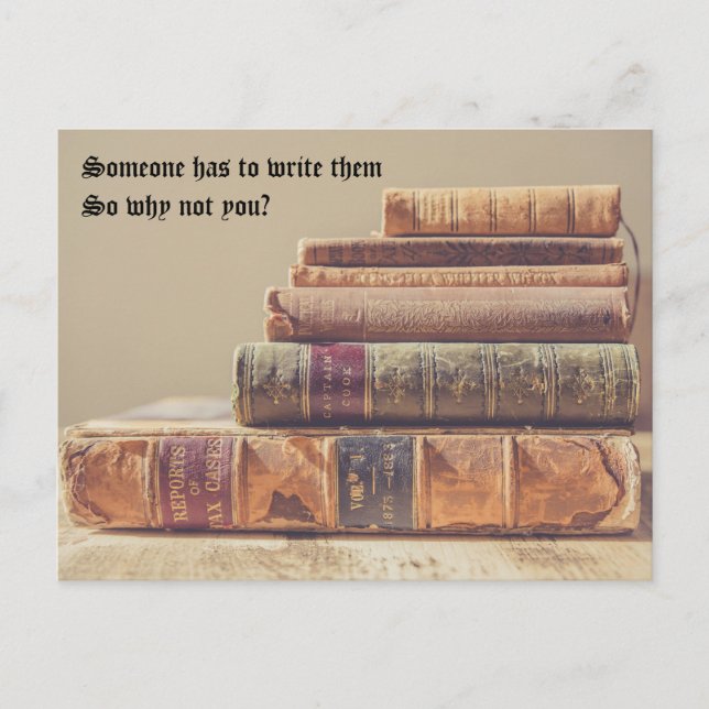 Someone Has to Write Them Postcard (Front)