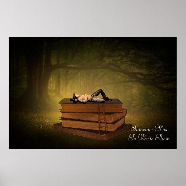 Someone Has to Write Them Poster (Front)