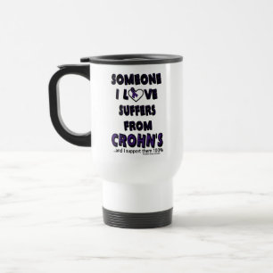 Someone I Love...Crohn's  Travel Mug