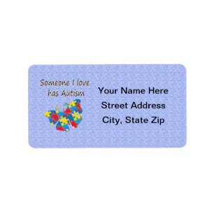 Someone I love has autism (multi) Label
