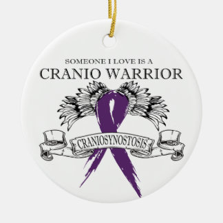 Someone I love has Cranio Ceramic Tree Decoration