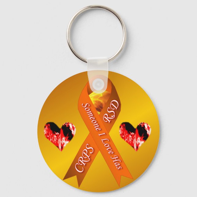 Someone I Love Has CRPS/RSD  Keychain (Front)