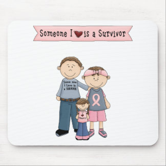 Someone I Love Is A Survivor Mouse Mat