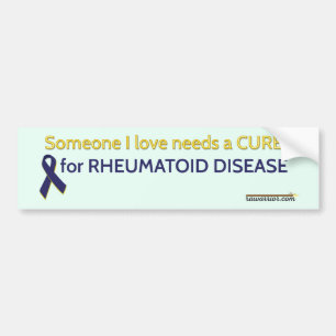 Someone I love needs a cure Bumper Sticker