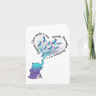 Someone I Love Needs A Cure Suicide Prevention Awa Card