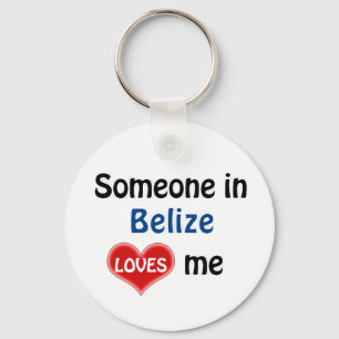 Someone in Belize Loves Key Ring