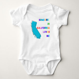 Someone in California Loves Me Baby Bodysuit