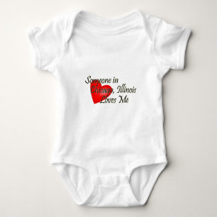 Someone in Chicago Loves Me Baby Bodysuit