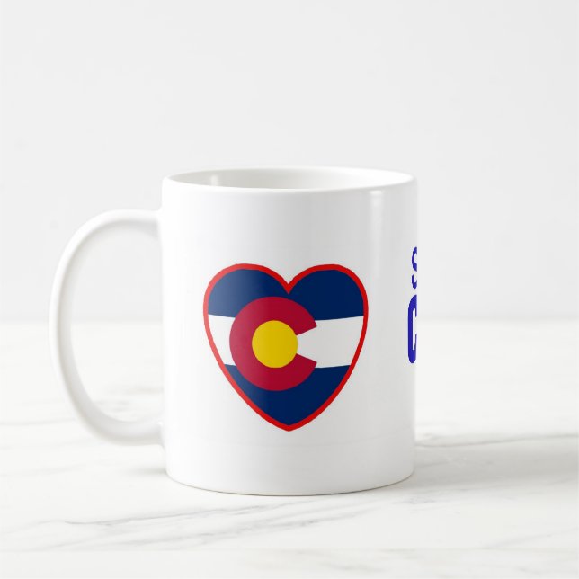 Someone In Colorado Loves Me Coffee Mug (Left)